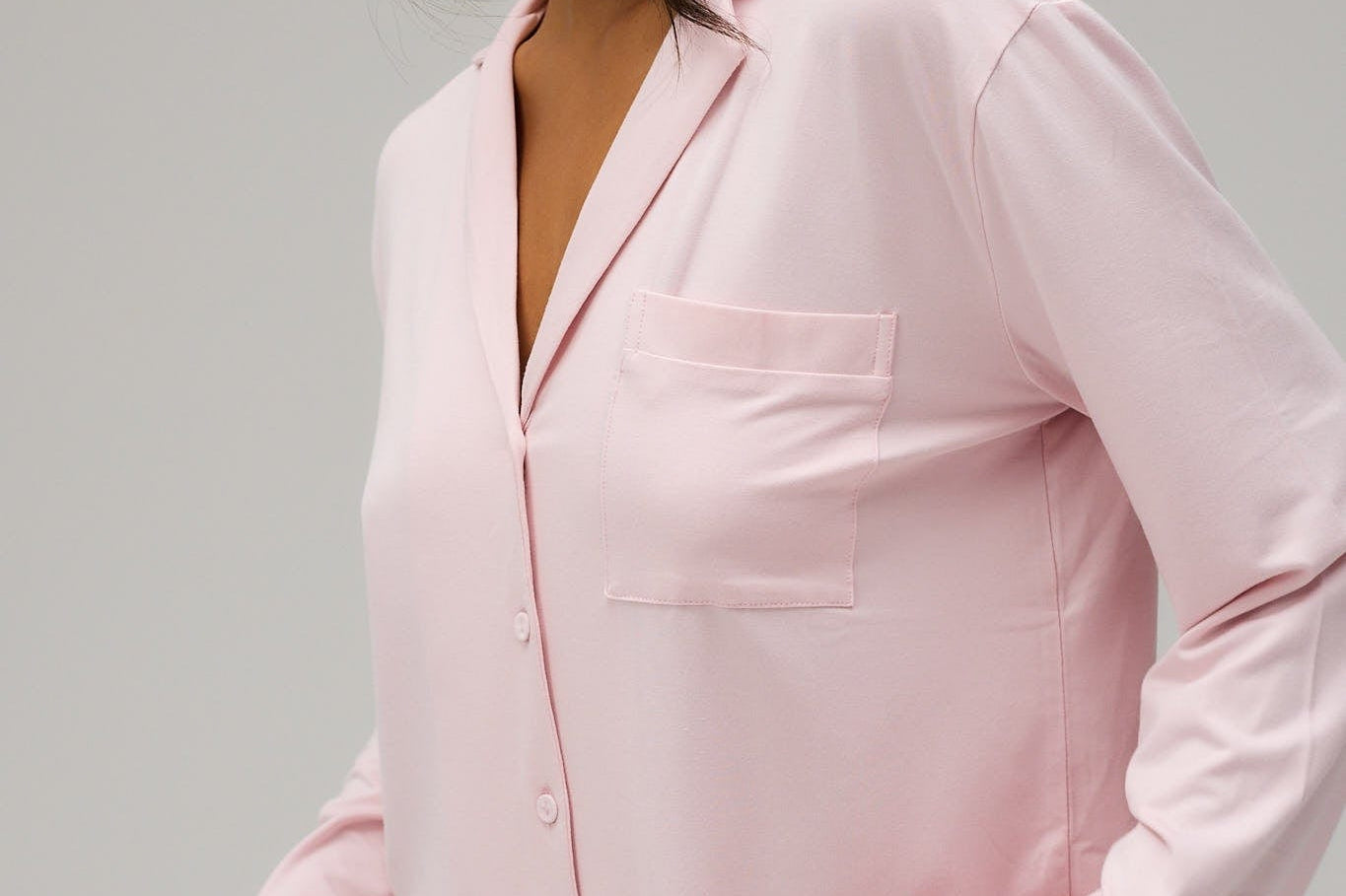 Exercere Pyjamas Blouse Pyjamas Blouse - Soft Pink