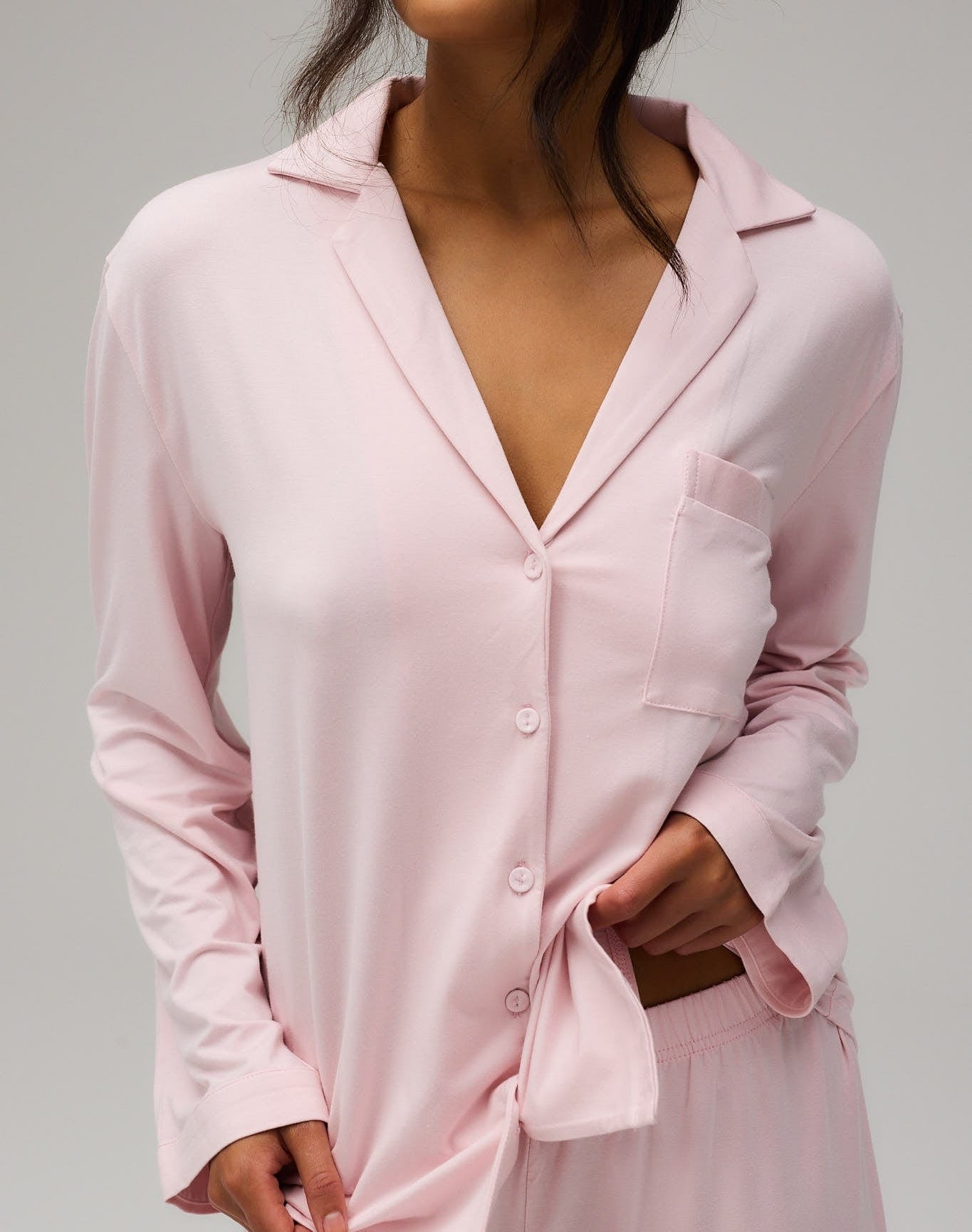 Exercere Pyjamas Blouse Pyjamas Blouse - Soft Pink