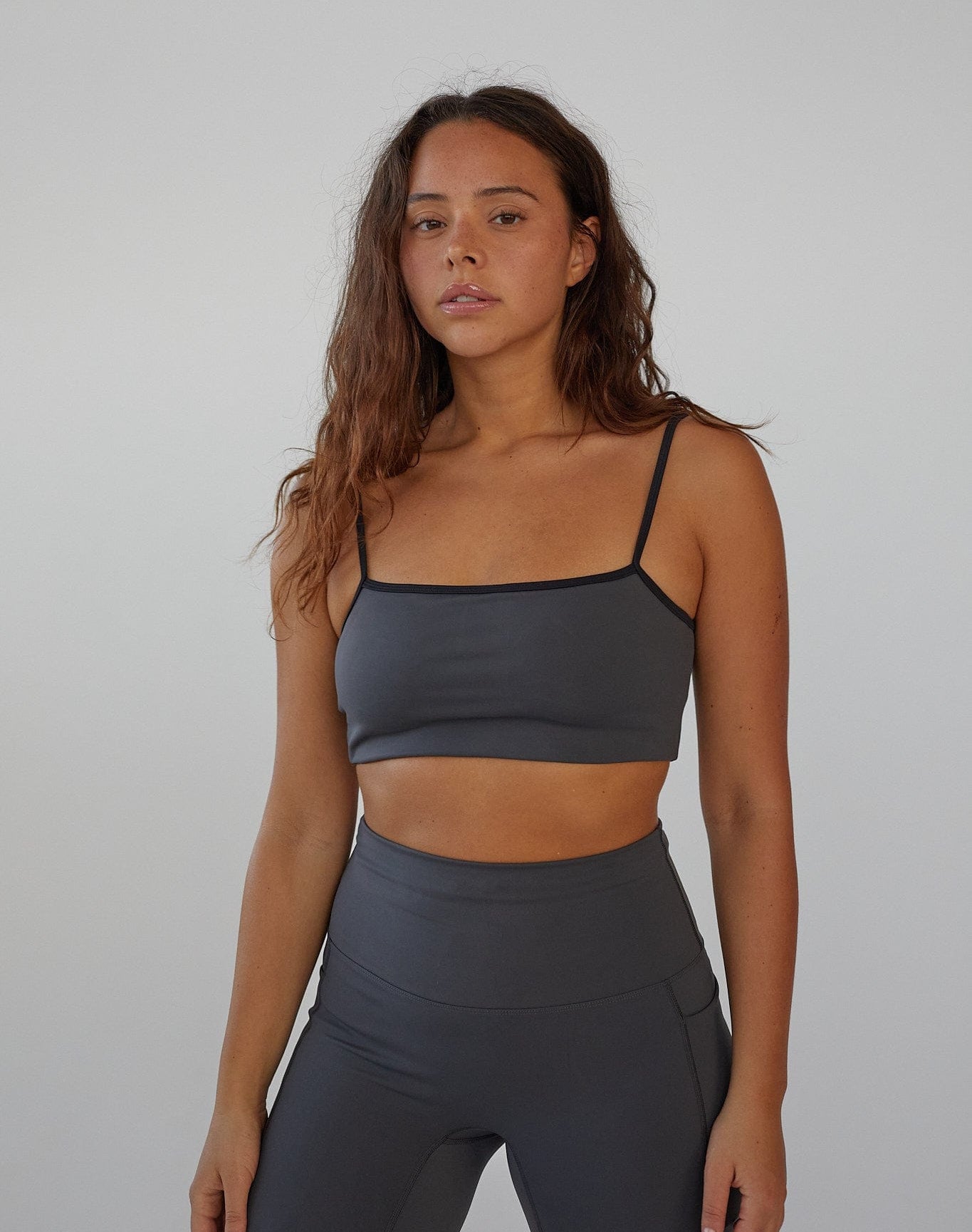Exercere Sports Bras Active Pixi Bra - Slate Grey
