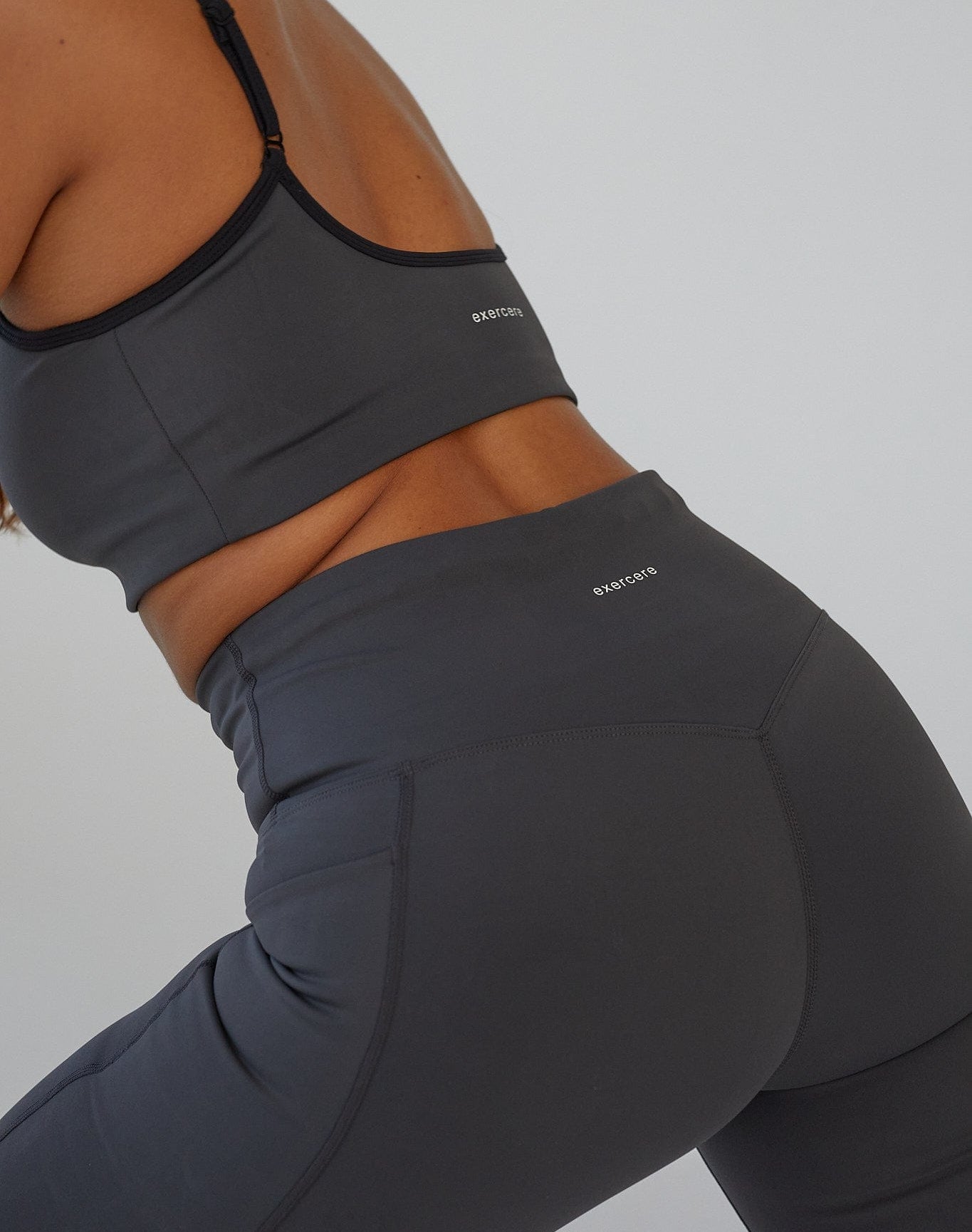 Exercere Sports Bras Active Pixi Bra - Slate Grey