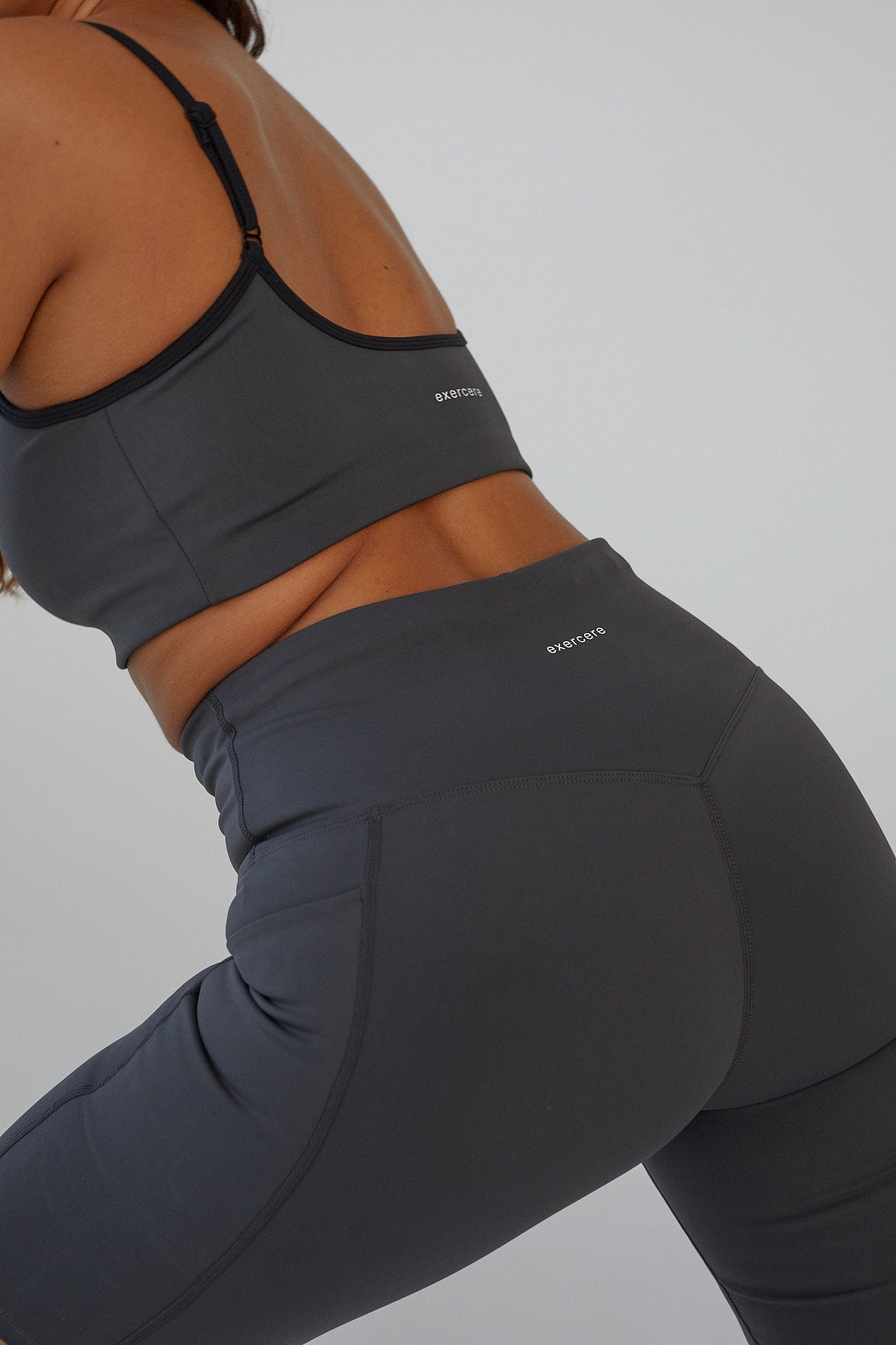 Exercere Sports Bras Active Pixi Bra - Slate Grey