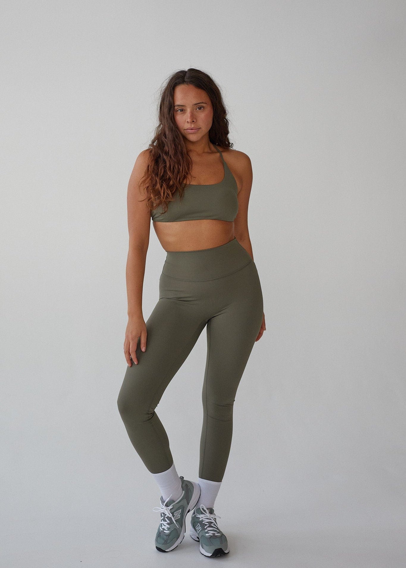 Exercere Tights Sculpt Scrunch Tights - Zap Green