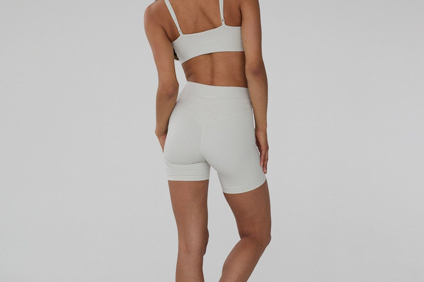 Exercere Sports Bras Scrunch Bra - Vanilla