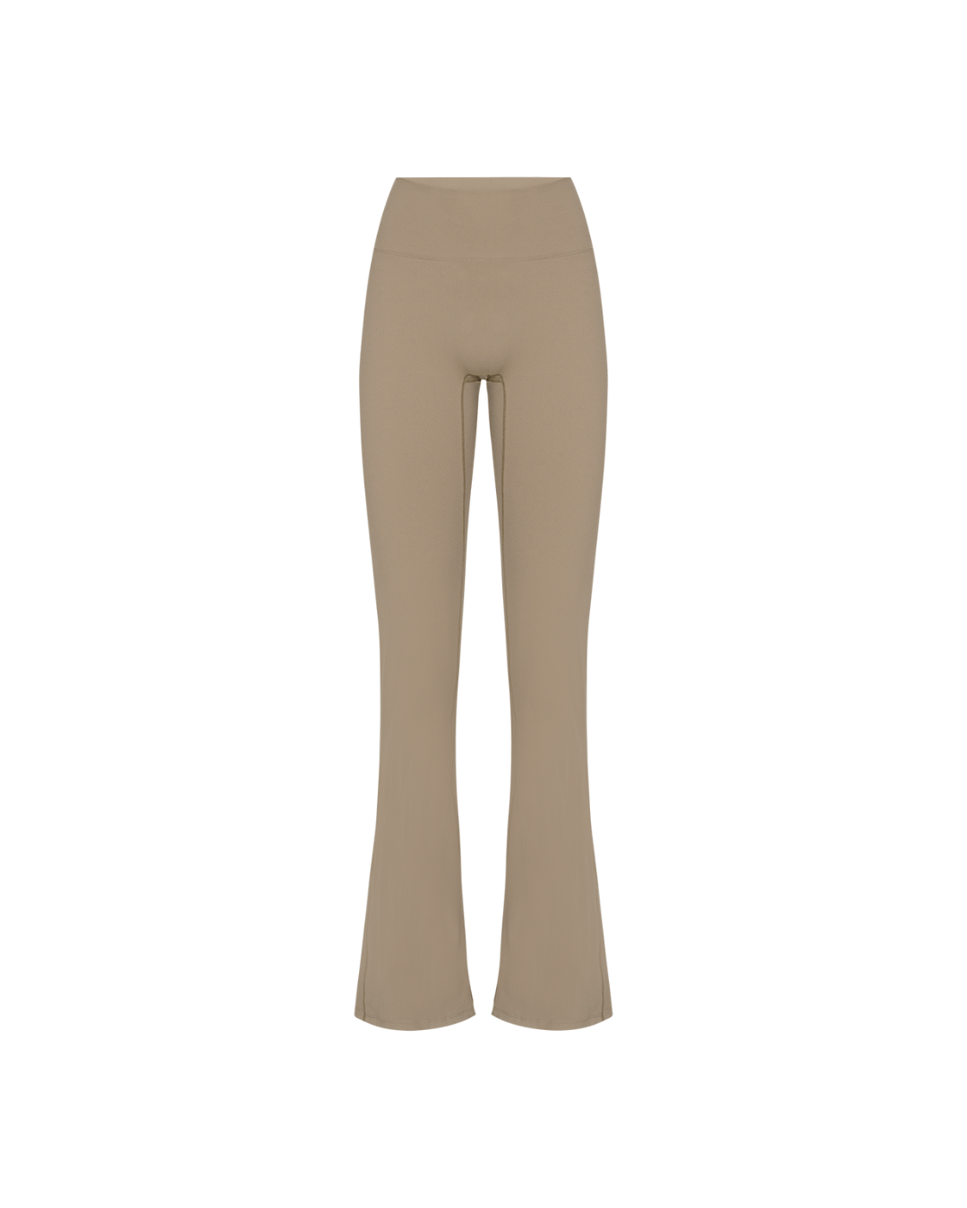 Exercere Tights Flare Yoga Pants - Sand Beige