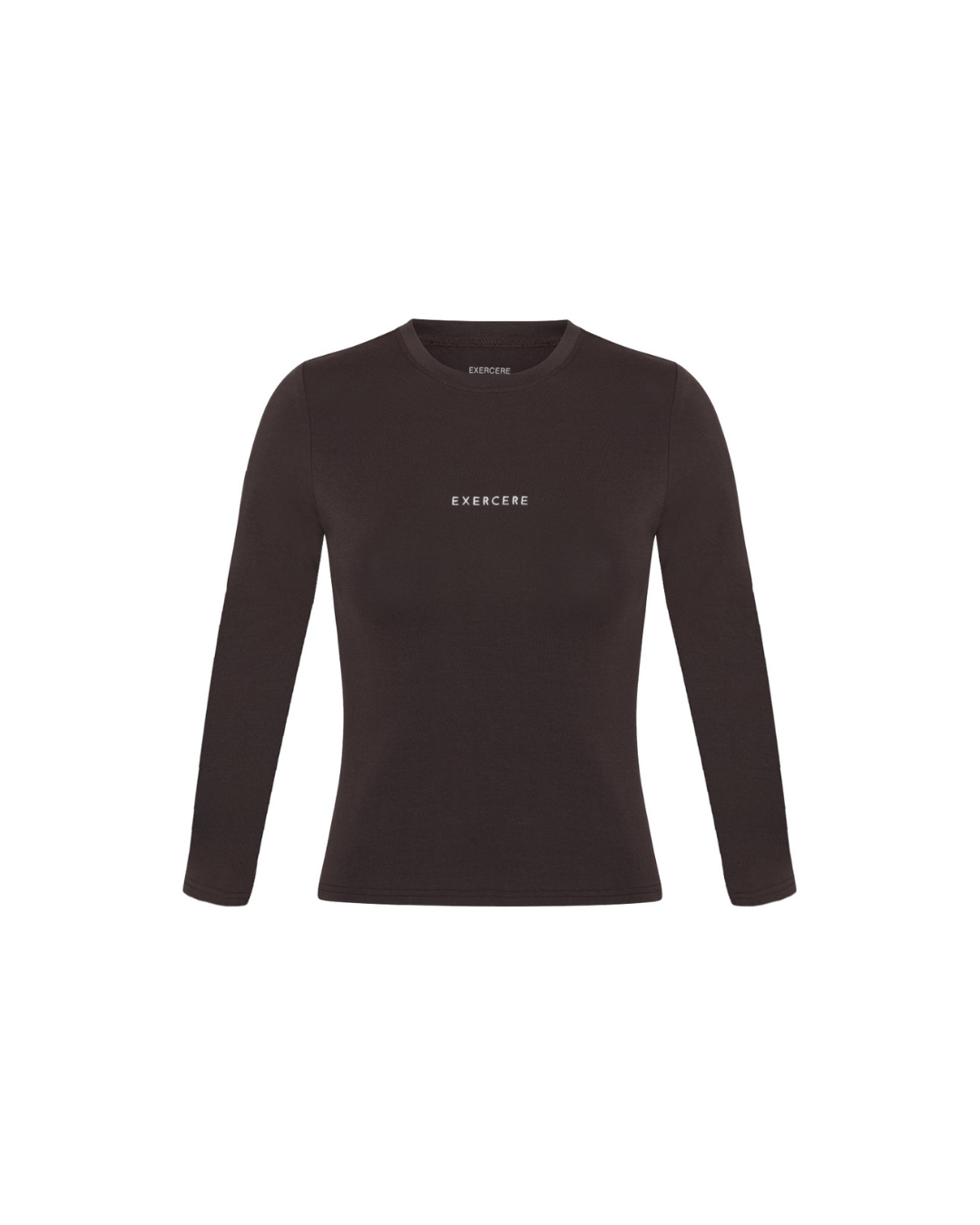 Exercere Blouses Jersey Long Sleeve - Coffee