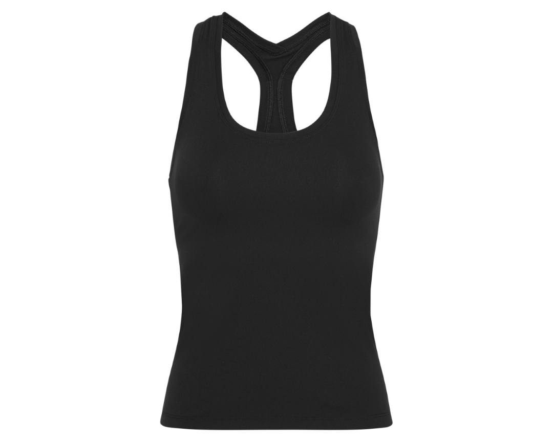 Exercere Tops Neaty Racer Back Top - Black