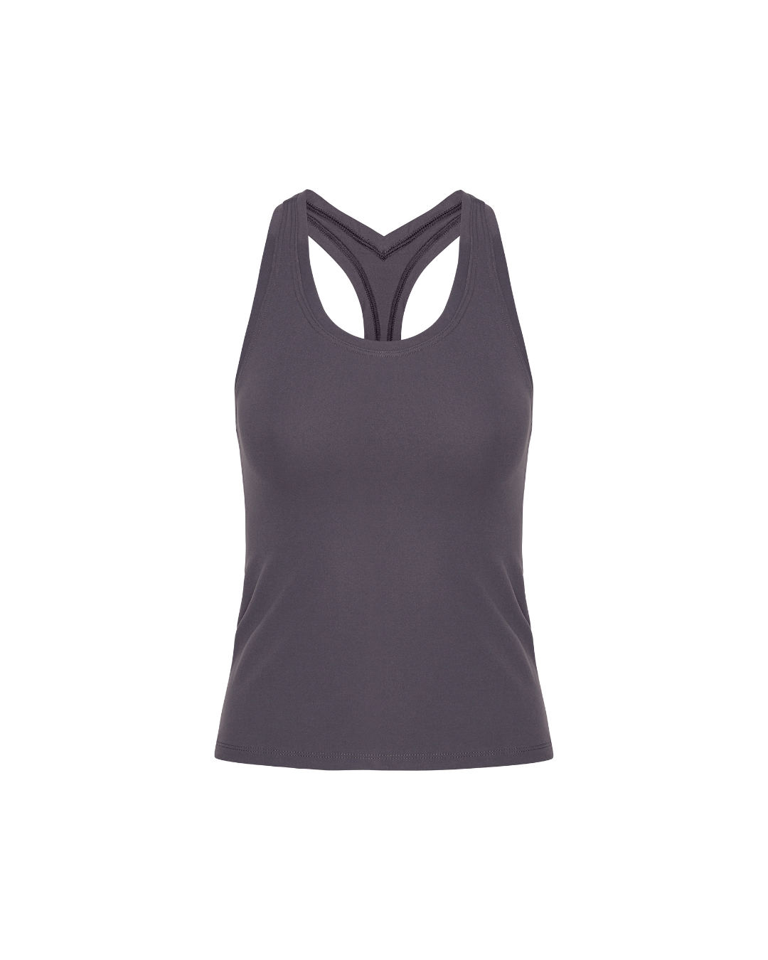 Exercere Tops Neaty Racer Back Top - Space Grey