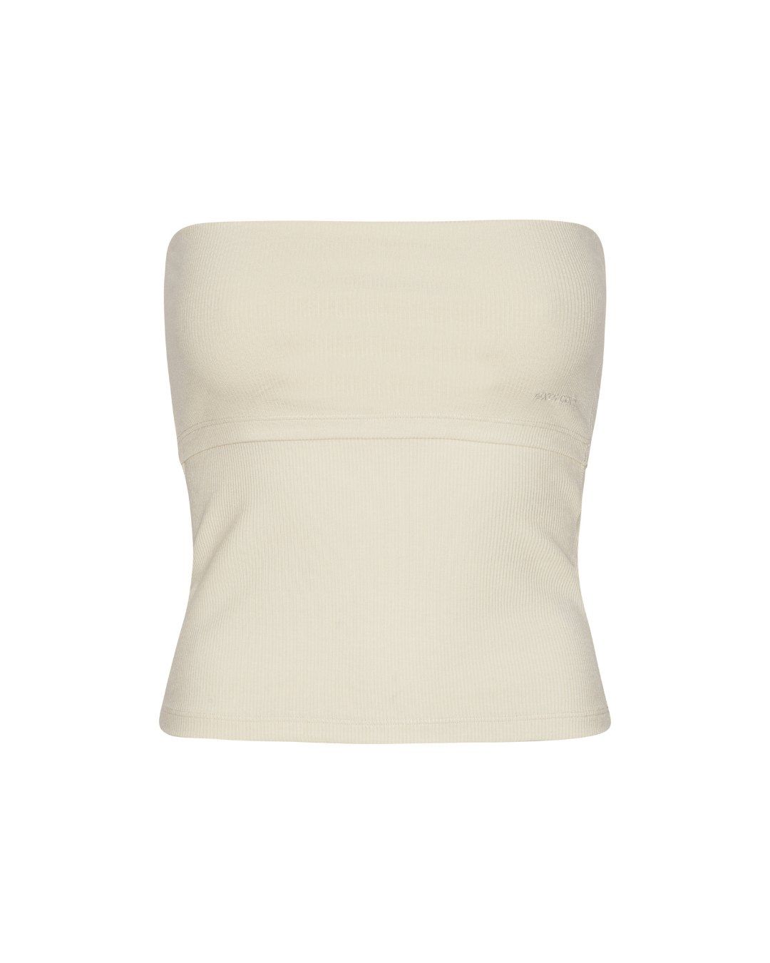Exercere Tops Rib Tube Top - Honey
