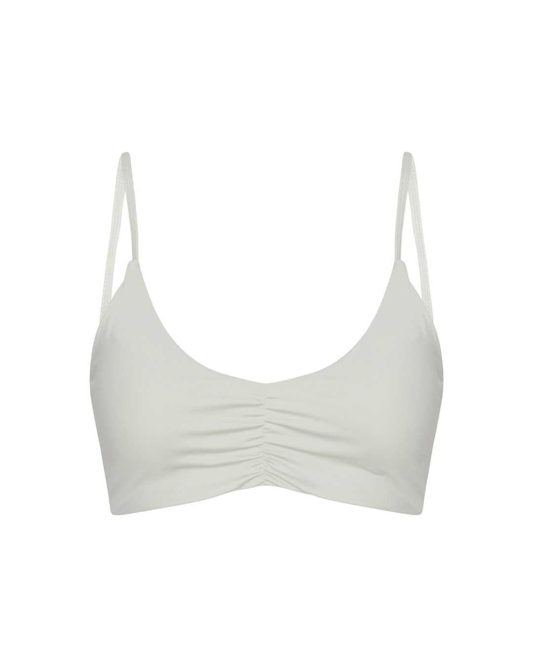 Exercere Sports Bras Scrunch Bra - Vanilla