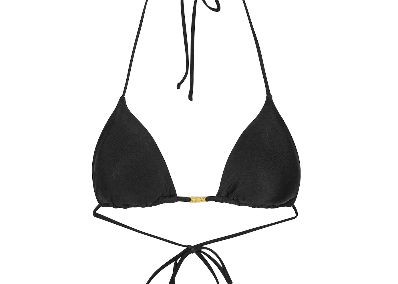Exercere Bikini top Triangle Bikini Top - Black