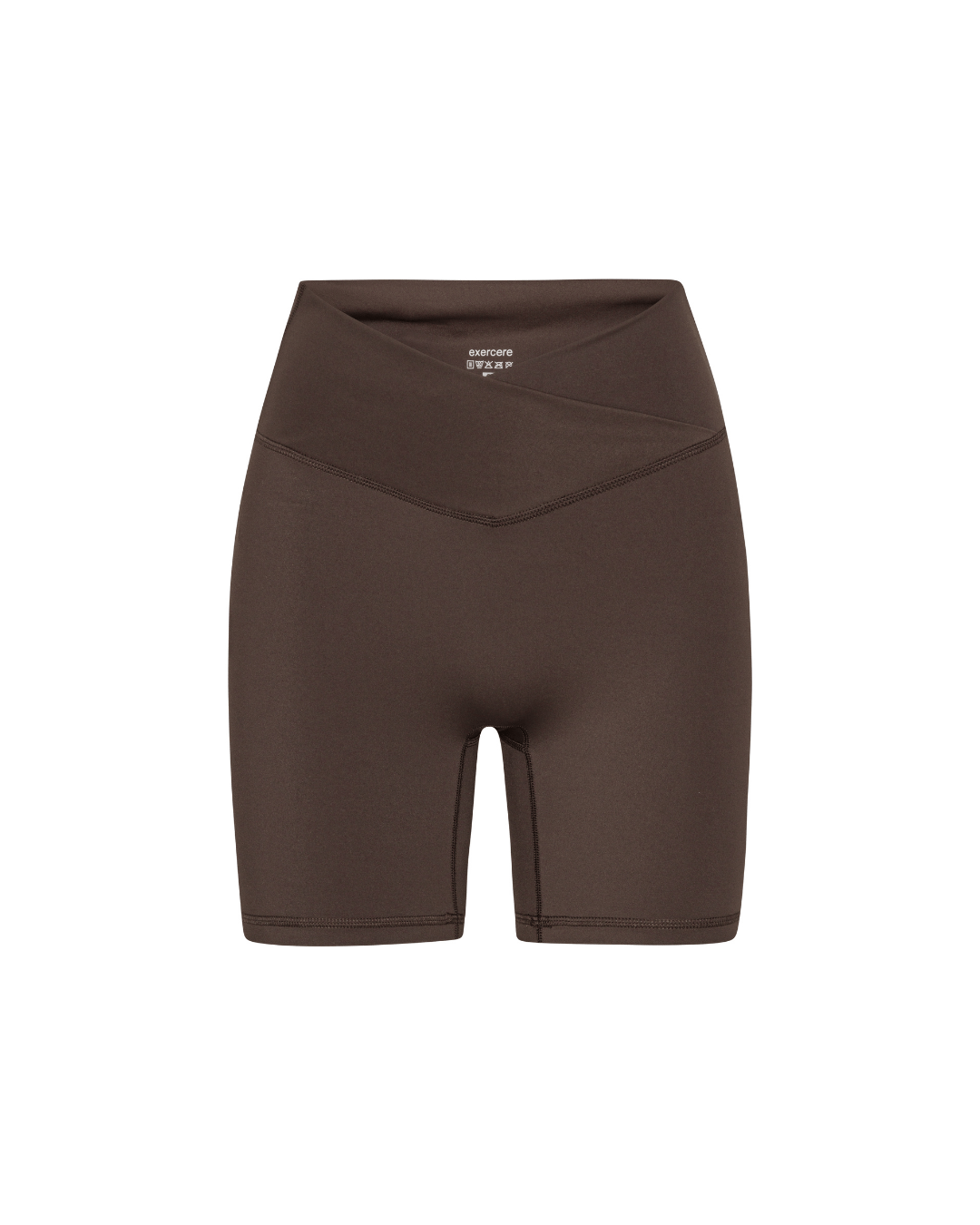 Exercere Shorts Wrap Shorts - Pecan Brown